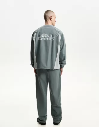 Tricou tehnic retro sport cu mânecă lungă