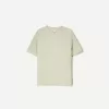 Tricou texturat cu maneca scurta
