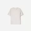 Tricou texturat cu maneca scurta