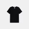 Tricou texturat cu maneca scurta