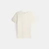 Tricou texturat cu maneca scurta