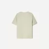 Tricou texturat cu maneca scurta
