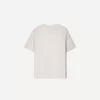 Tricou texturat cu maneca scurta