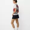Vestă cu decolteu în V cu model argyle Vestă cu decolteu în V cu model argyle