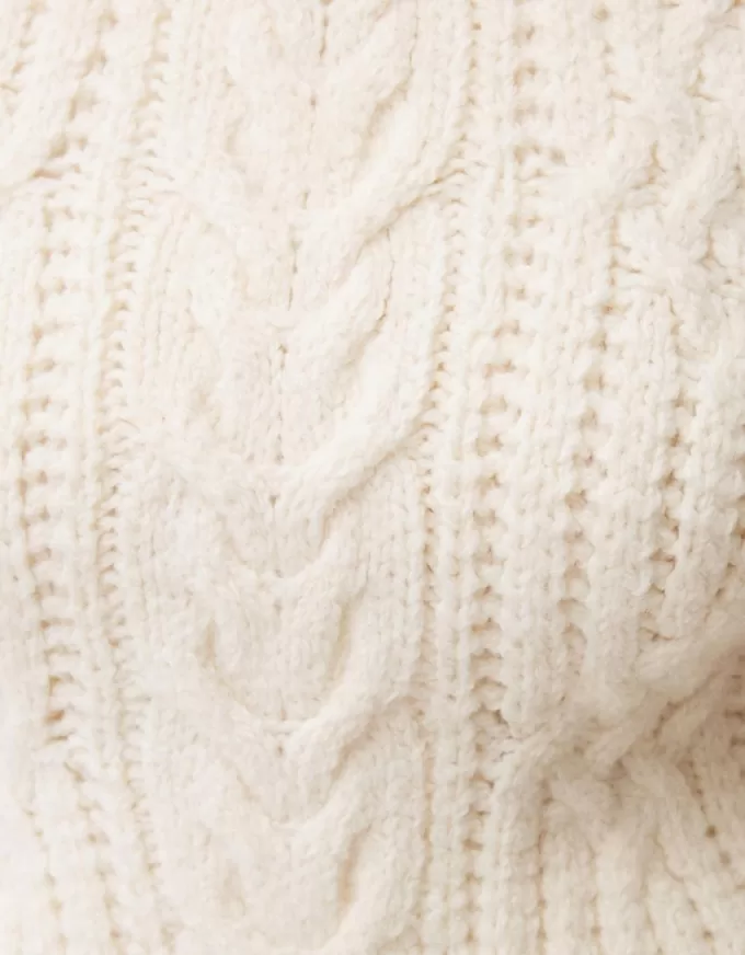 Vesta din tricot cablu Vesta din tricot cablu