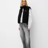 Vestă reversibilă din faux shearling
