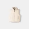 Vestă reversibilă din faux shearling Vestă reversibilă din faux shearling