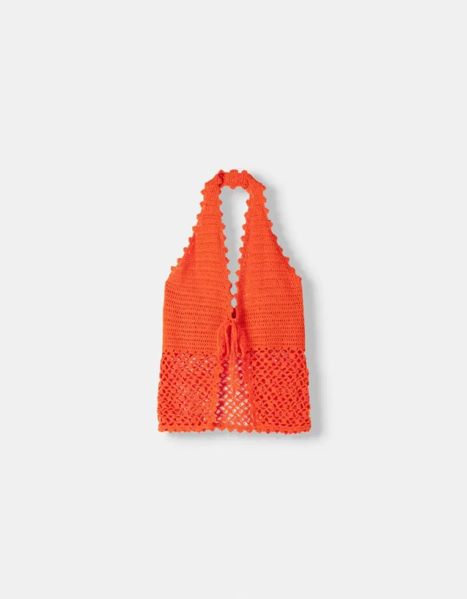 Vestă rustică tip halter Vestă rustică tip halter